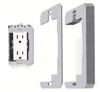 Katnetoly 10-Pack Distanziatori per Piastre di Regolazione Delle Prese - Prolunghe per Prese Elettriche Autolivellanti e Durevoli per Superfici Irregolari