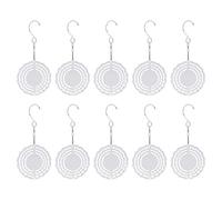 Katnetoly 10 Pezzi 3 Pollici Girandola a a Sublimazione Grezzi 3D Girandole a da Appendere per la Decorazione di Interni Ed Esterni da Giardino