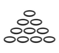 Katnetoly 10 Pezzi 32Mm OD 25Mm Interno Od. di Tenuta Olio in Gomma Nitrilica Nera