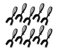 Katnetoly 10 Pezzi di Paradenti con Cinturino per Adulti con Cinturino per, Basket, Hockey, Taekwondo