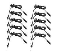 Katnetoly 10 Pezzi di Scooter Elettrico 42V 2A Accessori per Caricabatterie di Alimentazione di Ricarica Adattatore di Alimentazione Char per M365