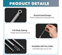 Katnetoly 10 Pezzi Infila Ago A Coulisse Infila Ago A Coulisse A Molla, Infila Ago DIY, Infila Ago A Coulisse