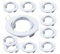 Katnetoly 10 Pezzi Luci da Soffitto Spot Kit di Sostituzione del Downlight RECOLATO ROURNO ROULD MR16 MAUNTINT CONSITNO POSSIBILI