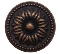 Katnetoly 10 Pezzi, Manico Vintage Antico Vintage con Manopole Rotonde Tipi, Utilizzato per Mobili, Porte da Cucina e Armadi