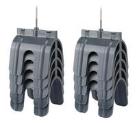 Katnetoly 10 Pezzi Marcatore per Scatola Derivazione per Cartongesso, Marcatore per Presa Elettrica per Protezione Filo Muro Secco Localizzatore Scatola Elettrica per Muro un Secco Grigio