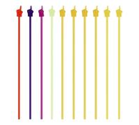 Katnetoly 10 Pezzi Mini Puntatori a Mano Puntatore per Insegnanti Aula e Presentazione Puntatore per Dito Puntatore per Dito in Resina Bastone