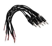 Katnetoly 10 Pezzi Sostituzione Spina un Filo Nudo Estremità Aperta 2 Mono 1/8 Pollici 3.5 Mm Spina Connettore Jack Riparazione Audio