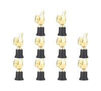 Katnetoly 10 Pezzi Trofei in Plastica Trofei di Incoraggiamento Mini Trofei della Premi per Decorazioni per La Casa e Il Desktop