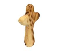 Katnetoly 10 Piccole in Legno D'Ulivo Che Tengono di Preghiera Portatili