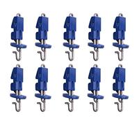 Katnetoly 10 PZ Sea Fishing Splash Down Solo Hook Clip per Esche Clip per Esche Clip per Gancio Un Impatto Clip per Gancio per Accessorio per La Pesca