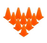 Katnetoly 10 Pz Traffic Cones - 7 Pollici di Costruzione Multiuso Tema Party Coni di attività per L'Allenamento di Calcio