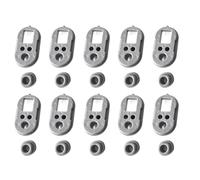 Katnetoly (10 Set Kit di Boccole di Pressione Noritsu per Serie QSS per Modelli 23/26/27/29/30/31/32/33/37