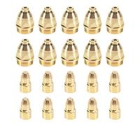 Katnetoly 10 Set/ P80 Aria Consumabili al Plasma D' Macchina di Taglio al Plasma Taglierina al Plasma Ugello Elettrodo di Afnio 1.3Mm