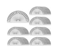 Katnetoly 100 Goniometri Matematici Goniometro In Plastica 180 Gradi Goniometri Sfusi per Aula, Set di Goniometri per Ingegneria