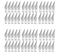 Katnetoly 100 Lame Xacto 11 - Utensile da Taglio Artigianale In Acciaio Ad Alto Tenore di Carbonio