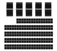 Katnetoly 100 Pezzi di Copri Manopola del Fader per Attrezzatura Audio, Attrezzatura da DJ e Console di Mixaggio.