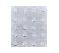 Katnetoly 1000 PCS Puntini Biadesivi Trasparenti Puntini Scrapbook Poster Puntini Rotondi Trasparenti per Nastro per Palloncini e Adesivo