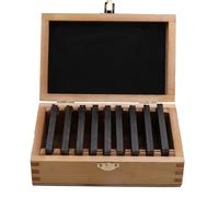 Katnetoly 100mm 9 Coppie 18pz Pad di Taratura Paralleli di Alta Precisione Fabbricati In Lega di Acciaio per Fresatura CNC