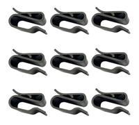 Katnetoly 100PCS Morsetto per Solare Fotovoltaico Fotovoltaico per Staffa per Telaio Solare con Gamma di 1,0 Mm-3,2 mm Nero