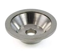 Katnetoly 100X32X20X10X5 Cup Strumento di Ravvivatura Diamantata Diamantata D' per In Lega Diamantata A Forma di Ciotola di Tungsteno