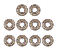 Katnetoly 10pcs 8 x 22 x 7mm Skateboard Sco oter rullo portalame Cuscinetti ruote ABEC-5 608ZZ