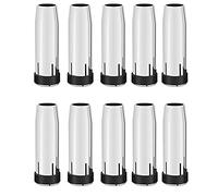 Katnetoly 10PZ 24KD Ugello del Gas 10PZ Punta di Contatto 'Ugello del Gas Della Torcia per Saldatura MIG per Strumento di Saldatura MIG /