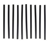 Katnetoly 10PZ Bastoncini Per Colla Hot Melt 150X7Mm Neri