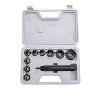 Katnetoly 10PZ Heavy Duty Hollow Punch Kit Set Guarnizione nelPelle Gomma Punzonatura DIY Leathercraft Utensili Perforanti Herramientas Para