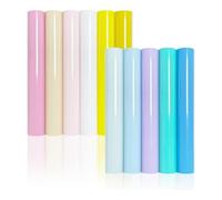 Katnetoly 11-PC Fogli In Vinile Trasferimento di 12x10 Pollici per la Collezione di Colori Bohémien per Magliette, Tote, Fai-Da-Te