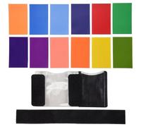 Katnetoly 12 Colori/Set Flash Speedlite Schede Filtri Colore per Fotocamera/Gel Fotografici Filtro Flash Speedlight