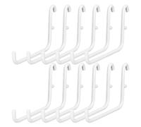 Katnetoly 12 Ganci per con Picchetti, Accessori per con Picchetti, Set Ganci Lunghi per con Picchetti Strumento Archiviazione Metallo Strumento per Ufficio A Casa