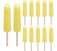 Katnetoly 12 Pacchetti di Spugne di Ceramica per Spugna In Ceramica di Argilla su un Bastone Sagomando le Forniture di Strumenti di Ceramica B.