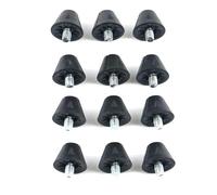 Katnetoly 12 Pezzi di Chiodi da Calcio da 13mm per Scarpe da Calcio Professionali con Filettatura da 5mm