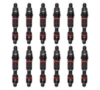 Katnetoly 12 Pezzi Porta Mulinello Ponte da Pesca Clip Montata Ruota Mulinello Cuscino nel Gomma Strumenti Accessori Porta Attrezzatura da Pesca