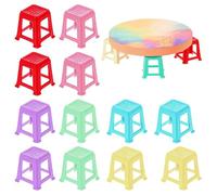 Katnetoly 12 Pezzi Supporto In Tela per Pittura, Forniture per In Plastica, Strumenti per Skip per Acrilico Fluido