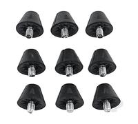 Katnetoly 12 Punte di Ricambio per Scarpe da Calcio, Tacchetti per Scarpe da Calcio da 16 Mm, per Scarpe da Calcio Filettate da 5 Mm