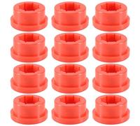 Katnetoly 12 Pz/Boccole di Ricambio Kit Camber Posteriore Braccio di Controllo Inferiore EP-CA0111 per 88-05 EK EG Es Rosso