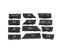 Katnetoly 12 Pz Car Auto Aria Condizionale Pulsante Tappi Chiave A/C Kit Interruttore Riscaldatore Auto-Styling per F10 F07 F02 5 7 Series