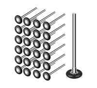 Katnetoly 12 Rulli In Nylon per Porta da Garage 1.8 Pollici Rulli Silenziosi per Garage Bulk 6200ZZ Accessori di Ricambio per Cuscinetti per Forniture per Porte da Garage