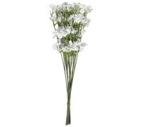 Katnetoly 12 Steli Respiro Artificiale Bianco Gypsophila Fiore di Seta Mazzo del Bambino