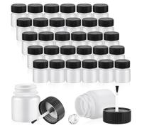 Katnetoly 120 Bottiglie di per Ritocco, Contenitore Vuoto da 30 Ml, con Pennello e Sfera di Miscelazione per Riparazione Scheggiature 'Auto