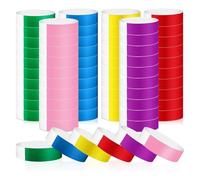 Katnetoly 1200 Braccialetto di Carta per Braccialetto di Identificazione Impermeabile Braccialetto Adesivo Leggero