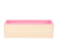 Katnetoly 1200G Diy Sapone Sapone In Legno Scatola Di Silicone Fodera Rettangolare Pagnotta Swirl Sapone Strumento Di Stampo Diy Sapone Candela Stampo Strumento Di Costruzione Di Stampi