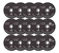 Katnetoly 15PZ 3 Pollici 75Mm Disco da Taglio Disco da Taglio nel Resina Lame per Seghe Circolari nel Fibra per il Taglio di Metalli 75X1.6X10Mm