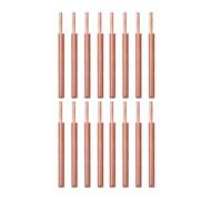 Katnetoly 16 Pezzi Ago per Saldatura Ossido di Alluminio 3mm Eccentrica Saldatrice Penna per Saldatura Batteria per Brasatura Piastra In Nichel