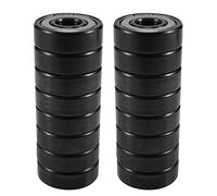 Katnetoly 16PZ Ceramica 608 Cuscinetti 8X22X7Mm ABEC-11 Hybrid 6 Bianca ZrO2 Balls Skateboard Cuscinetto Pattinaggio Inline Roller