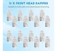 Katnetoly 16PZ Damper Ink per Mimaki Jv33 Jv5 Cjv30 Mutoh Galaxy Human Wit-Color Dx5 Dumper con Testina di Stampa