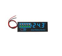 Katnetoly 18650 Li-Ion Lipo Lithium Test 7-55V Acid Battery Level Indicator Tester LEDDisplay Meter Module Capacità VoltageMeter,D