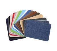 Katnetoly 19 Pezzi di Toppini Termoadesivi per la Riparazione di Vestiti, Toppini per Jeans da Cucire Fuori Casa, Toppini da Stirare per Kit di Jeans