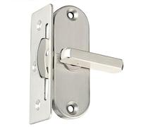 Katnetoly 1Pc Gancio per Porta Scorrevole Serratura per Porte e Finestre In Legno di Alluminio Serratura per Fienile Strumenti per la Casa